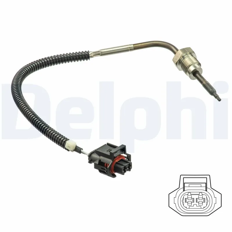 Sensor, exhaust gas temperature