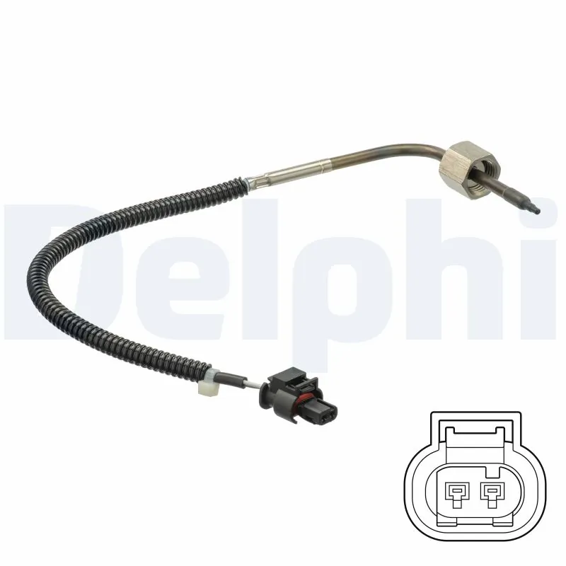 Sensor, exhaust gas temperature