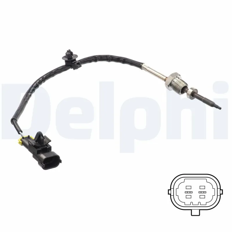 Sensor, exhaust gas temperature