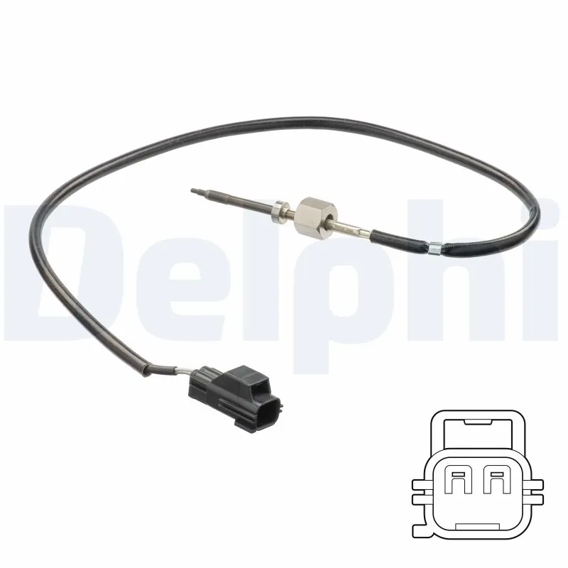Sensor, exhaust gas temperature