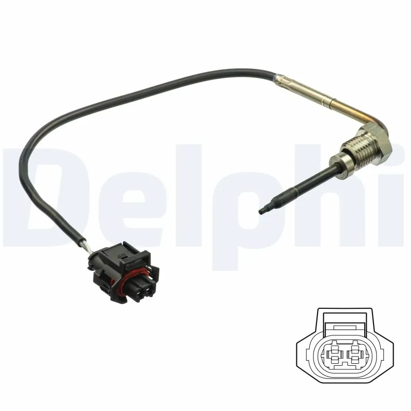 Sensor, exhaust gas temperature