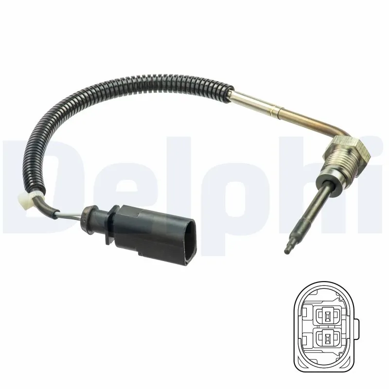 Sensor, exhaust gas temperature