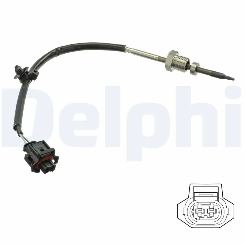 Sensor, exhaust gas temperature