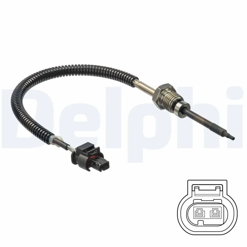 Sensor, exhaust gas temperature