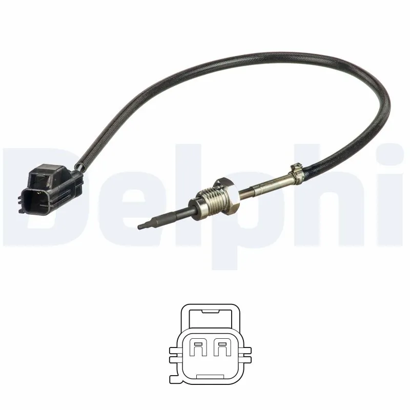 Sensor, exhaust gas temperature