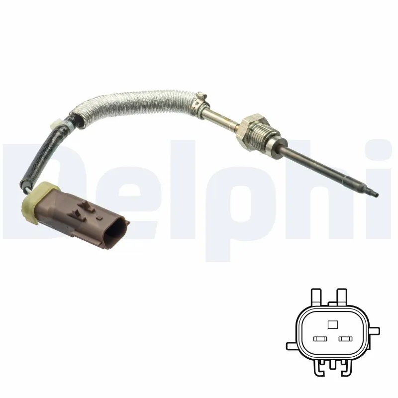Sensor, exhaust gas temperature