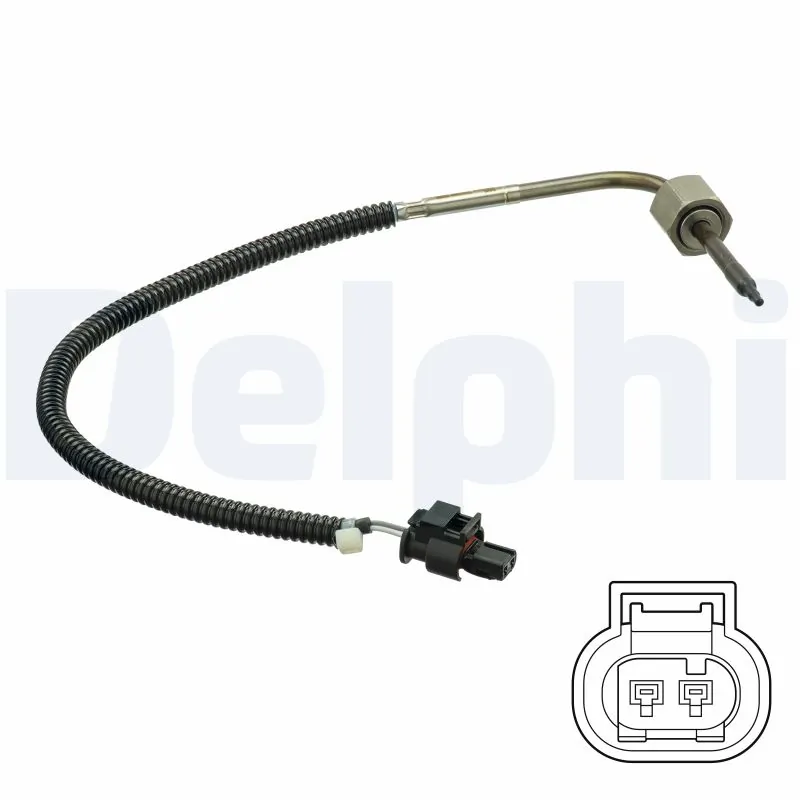 Sensor, exhaust gas temperature