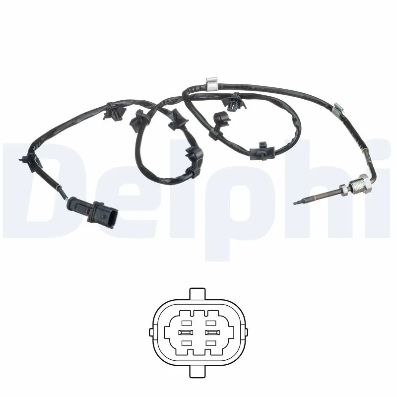 Sensor, exhaust gas temperature