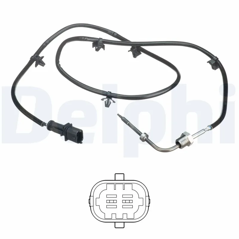 Sensor, exhaust gas temperature