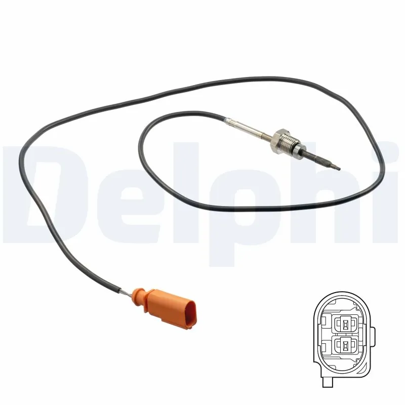 Sensor, exhaust gas temperature
