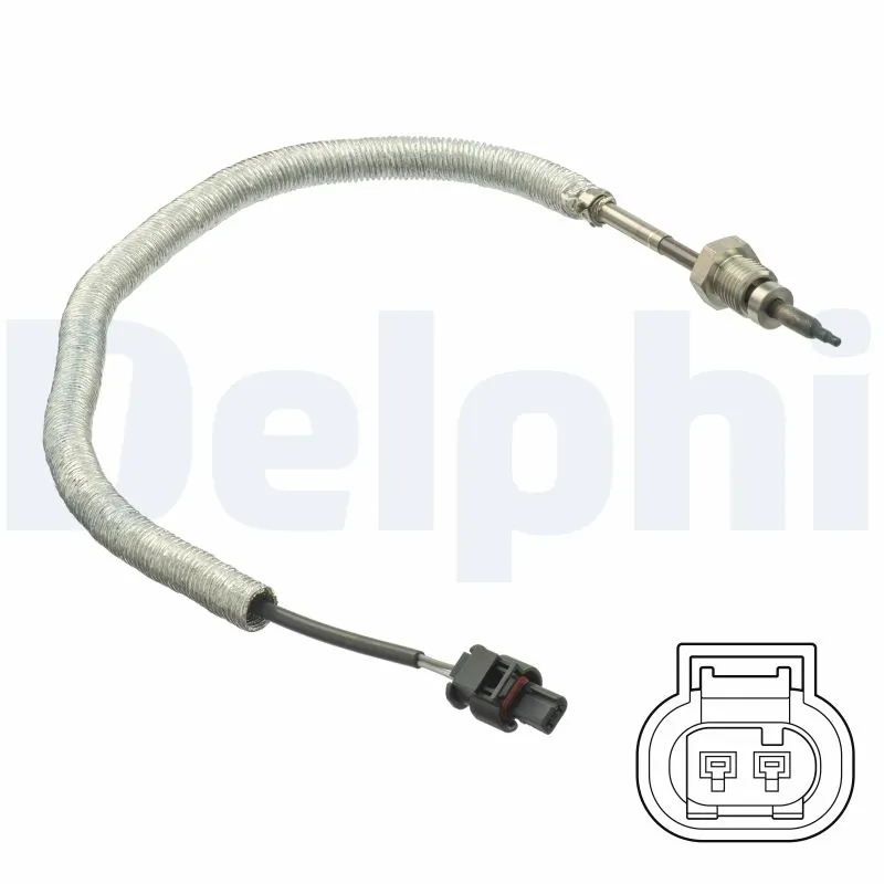 Sensor, exhaust gas temperature