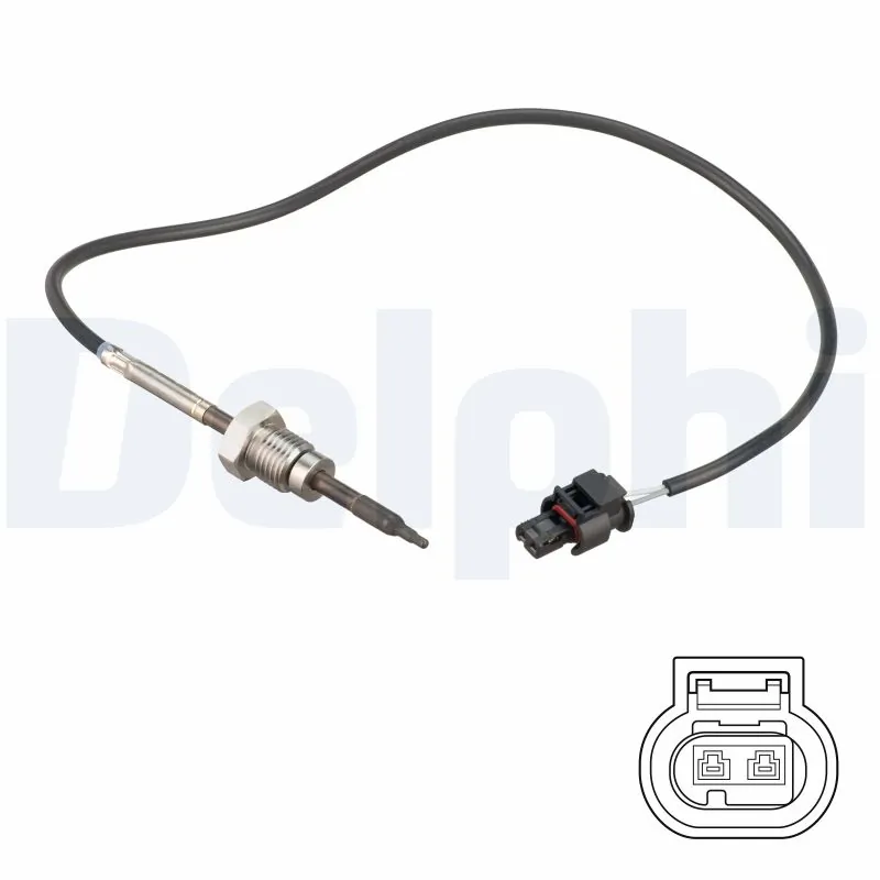 Sensor, exhaust gas temperature