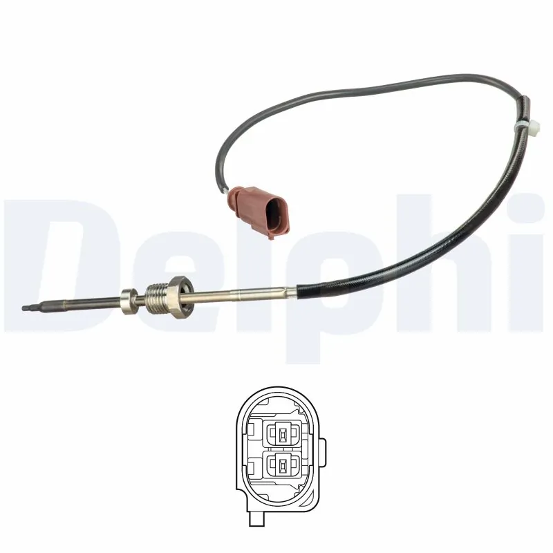 Sensor, exhaust gas temperature