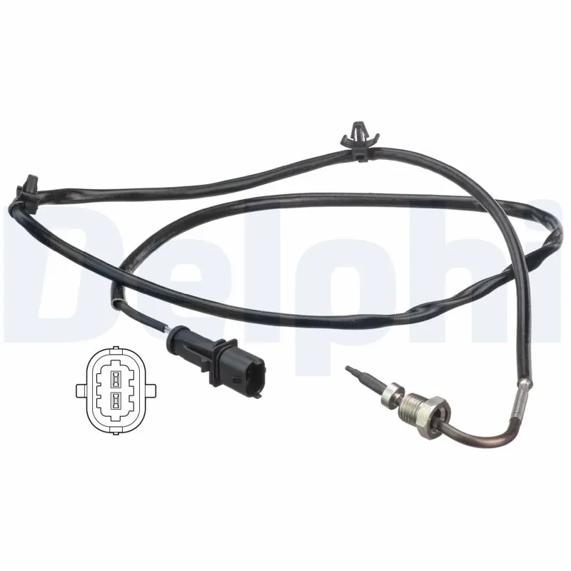 Sensor, exhaust gas temperature