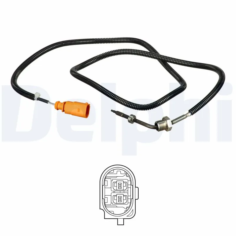 Sensor, exhaust gas temperature