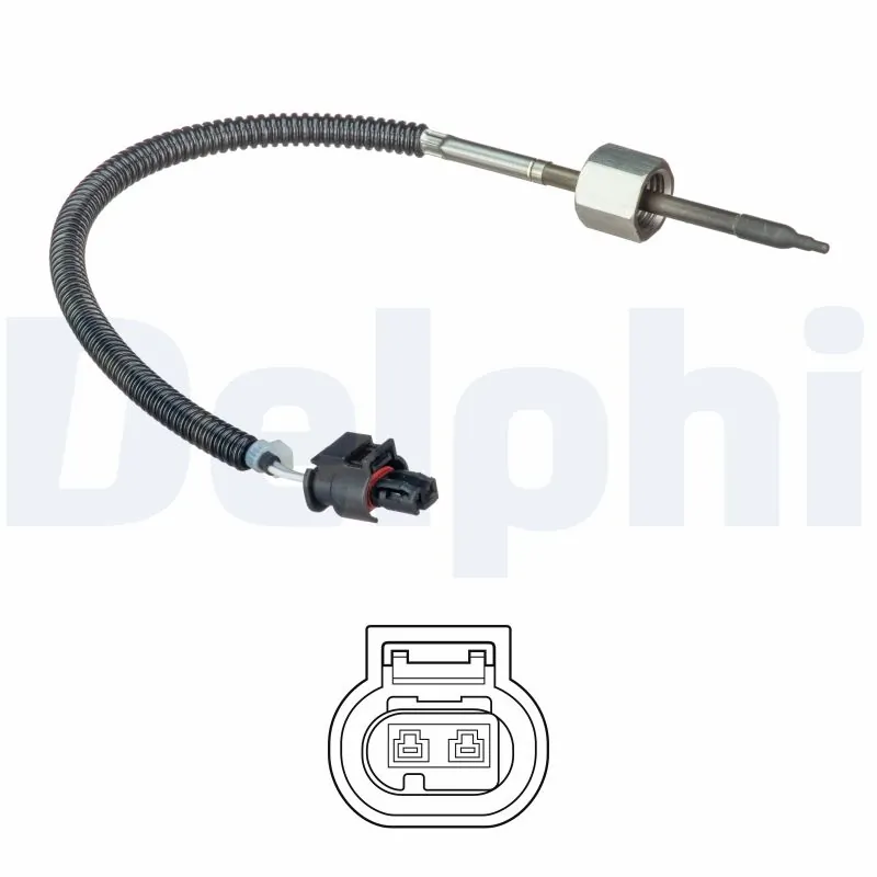Sensor, exhaust gas temperature