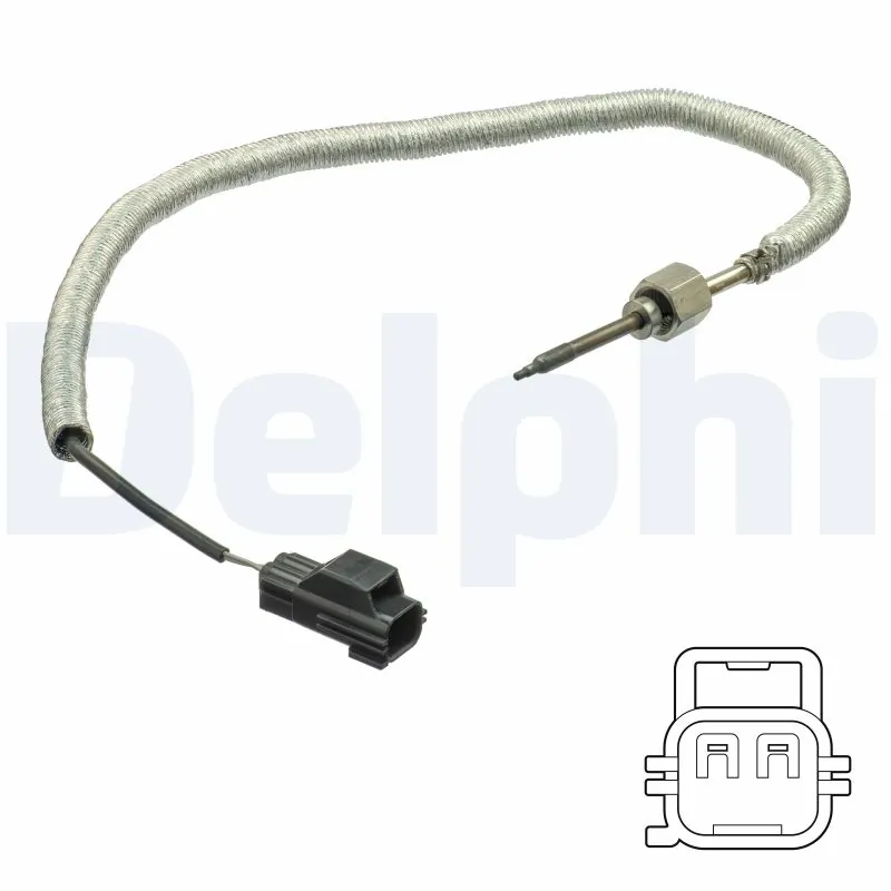 Sensor, exhaust gas temperature