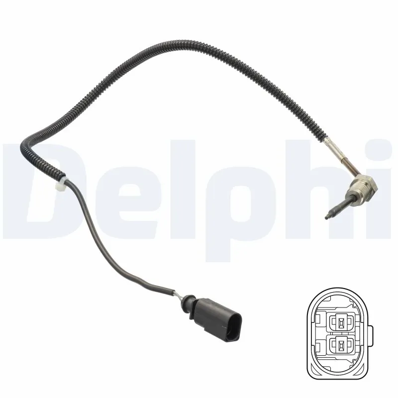 Sensor, exhaust gas temperature