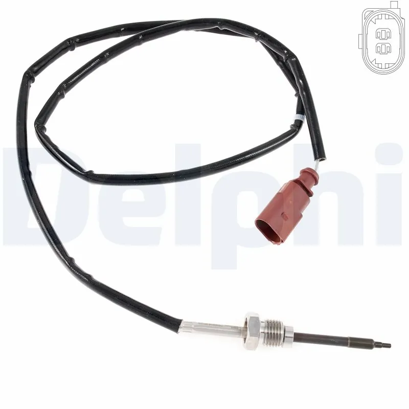 Sensor, exhaust gas temperature