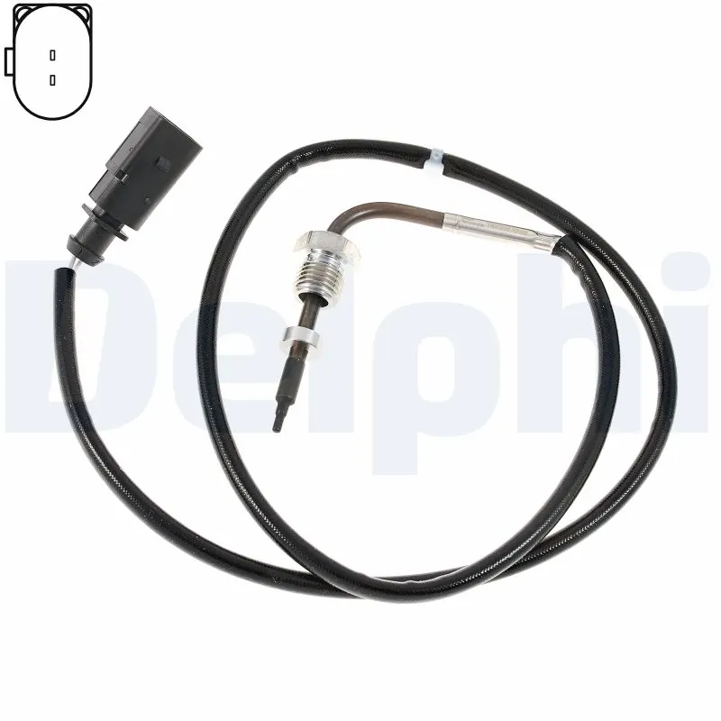 Sensor, exhaust gas temperature