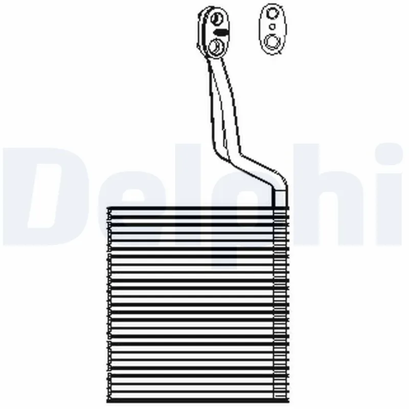 Evaporator, air conditioning