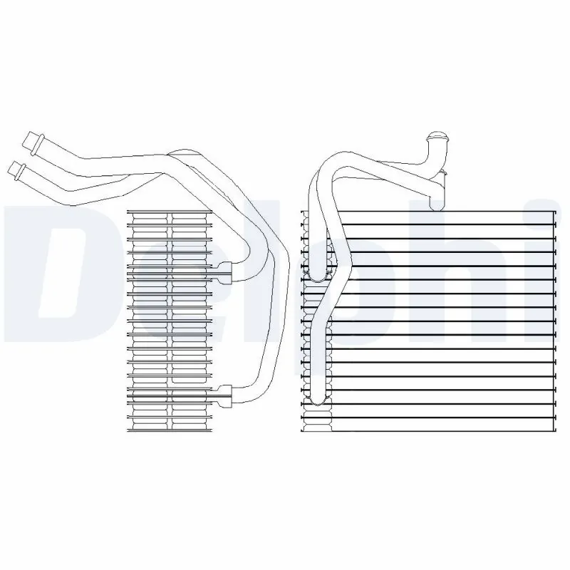 Evaporator, air conditioning