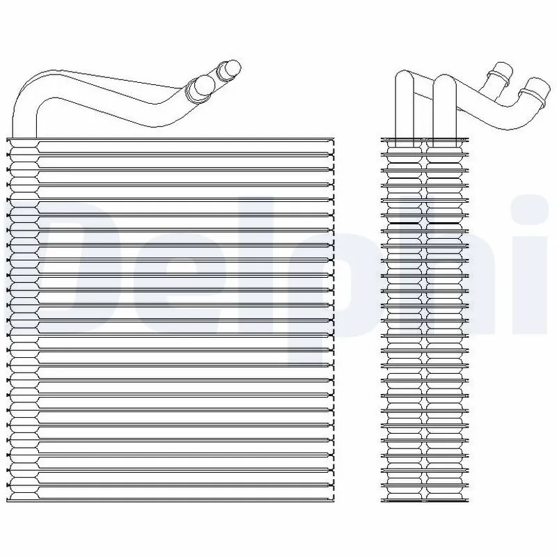 Evaporator, air conditioning