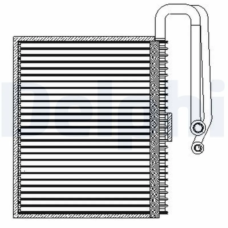 Evaporator, air conditioning