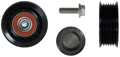 Deflection/Guide Pulley, V-ribbed belt