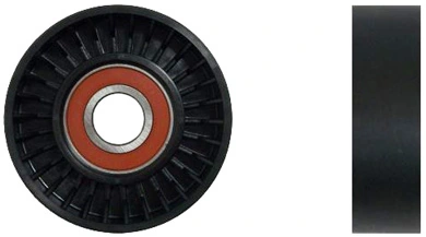 Deflection/Guide Pulley, V-ribbed belt