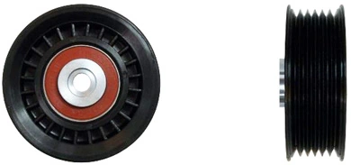 Deflection/Guide Pulley, V-ribbed belt