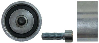 Deflection/Guide Pulley, V-ribbed belt