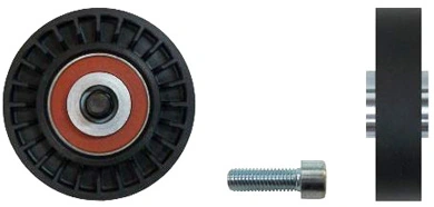 Deflection/Guide Pulley, V-ribbed belt