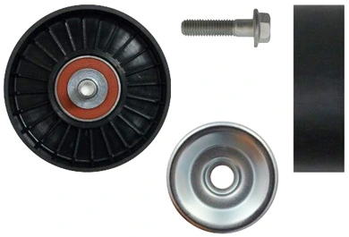 Deflection/Guide Pulley, V-ribbed belt
