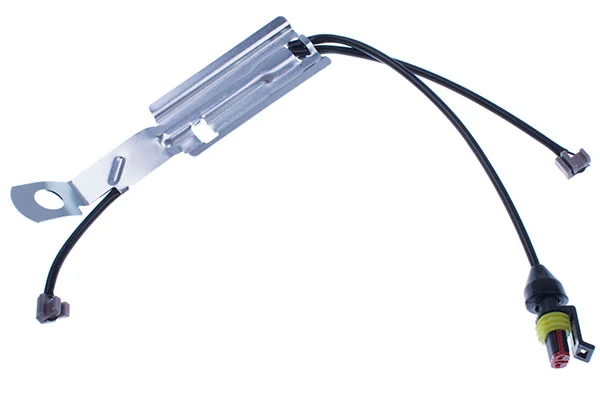 Warning Contact, brake pad wear