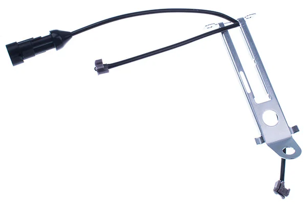 Warning Contact, brake pad wear