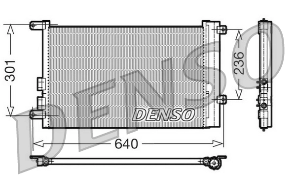 Condenser, air conditioning
