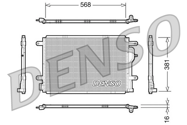 Condenser, air conditioning