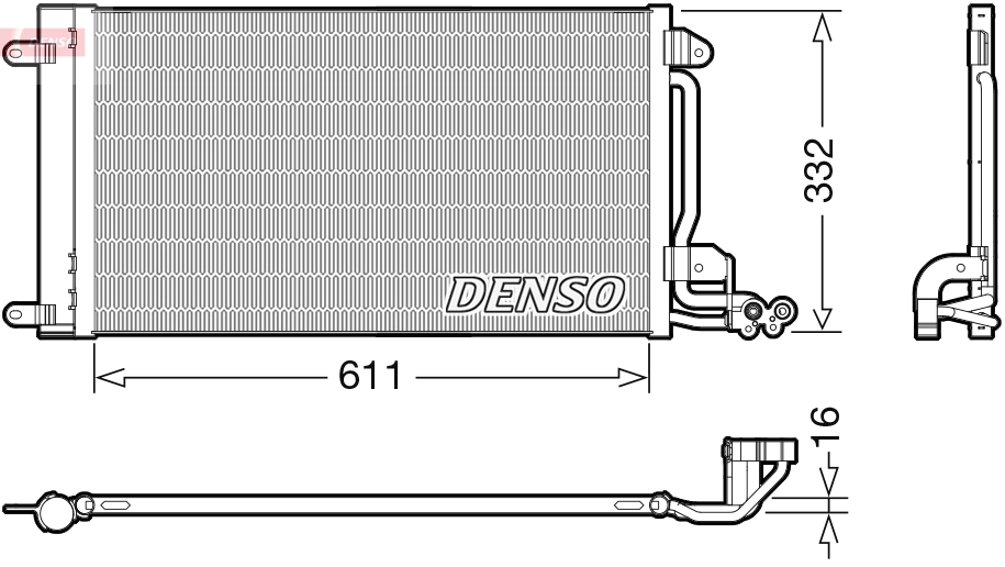 Condenser, air conditioning