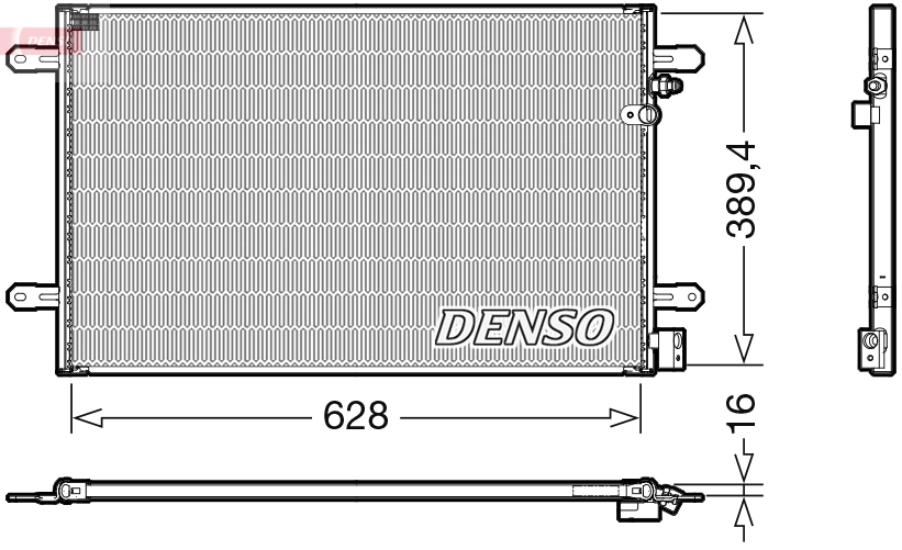 Condenser, air conditioning