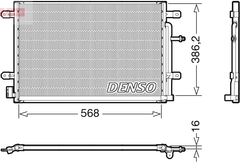 Condenser, air conditioning