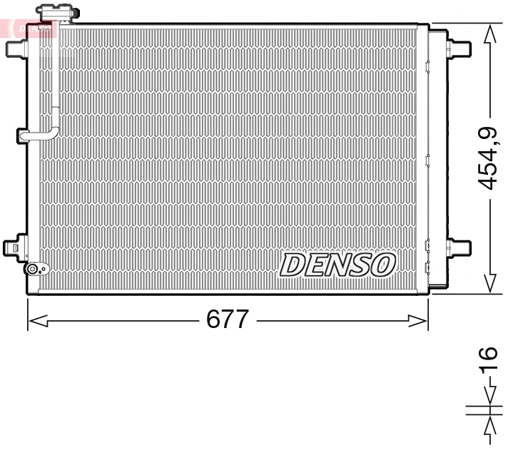 Condenser, air conditioning
