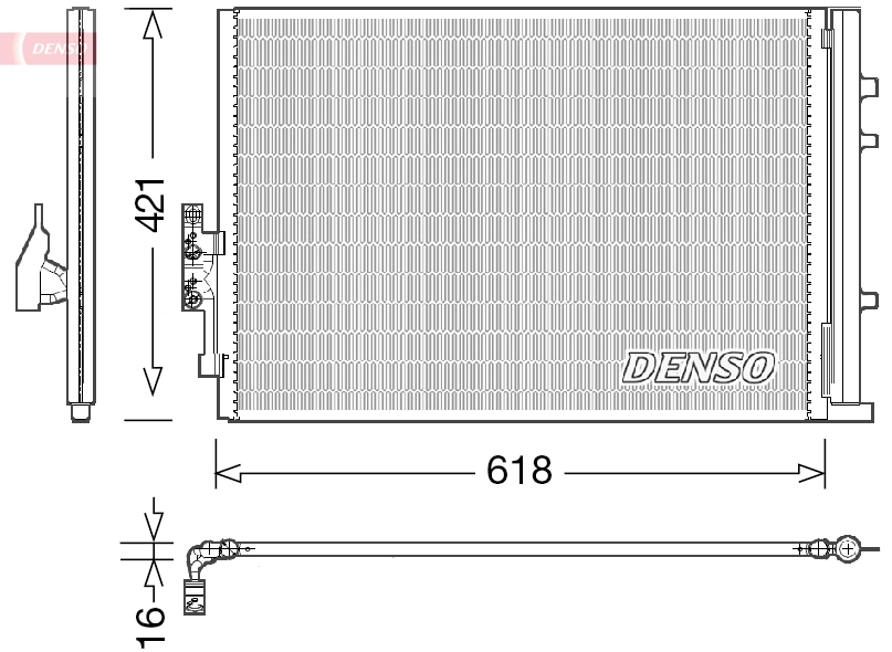 Condenser, air conditioning