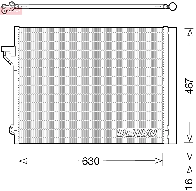 Condenser, air conditioning