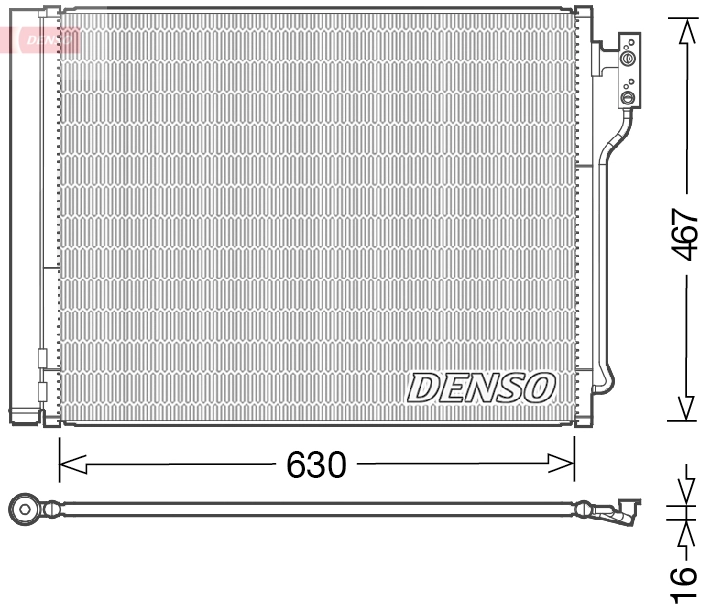 Condenser, air conditioning