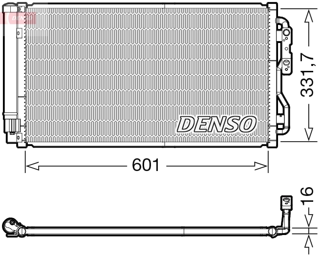 Condenser, air conditioning