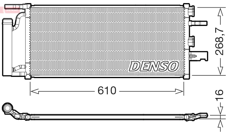 Condenser, air conditioning