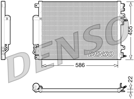 Condenser, air conditioning