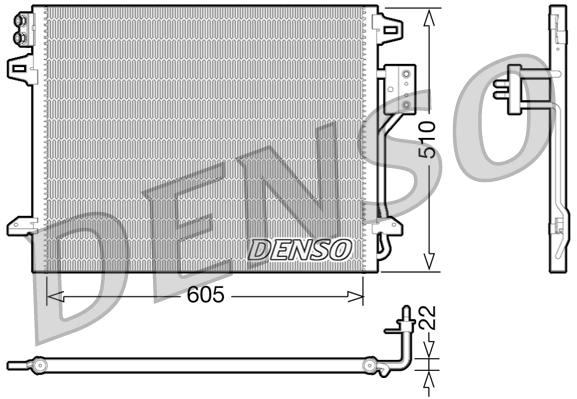 Condenser, air conditioning