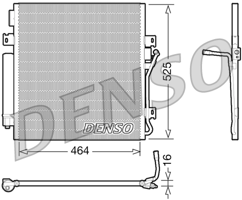 Condenser, air conditioning